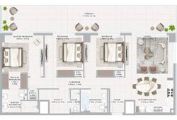 3 bedroom apartment